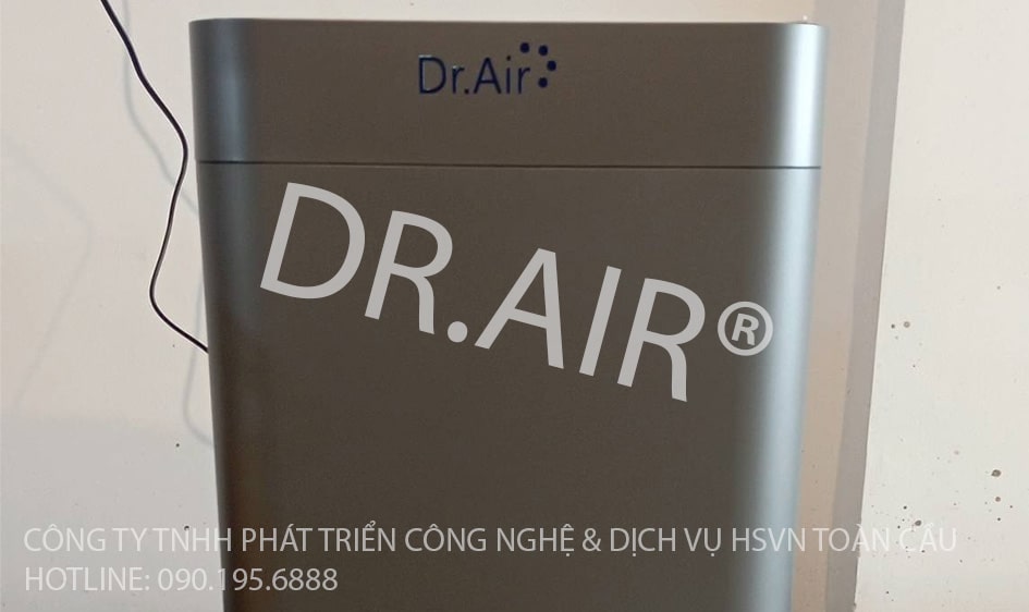 Thanh lọc không khí và khử mùi các phòng trong gia đình tại Tân Bình, Hồ Chí Minh với Dr.Air Homie-S