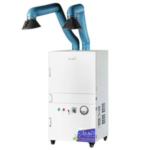 Máy lọc khói hàn di động cao cấp Dr.Air KHS-3600 Plus 2 chụp hút