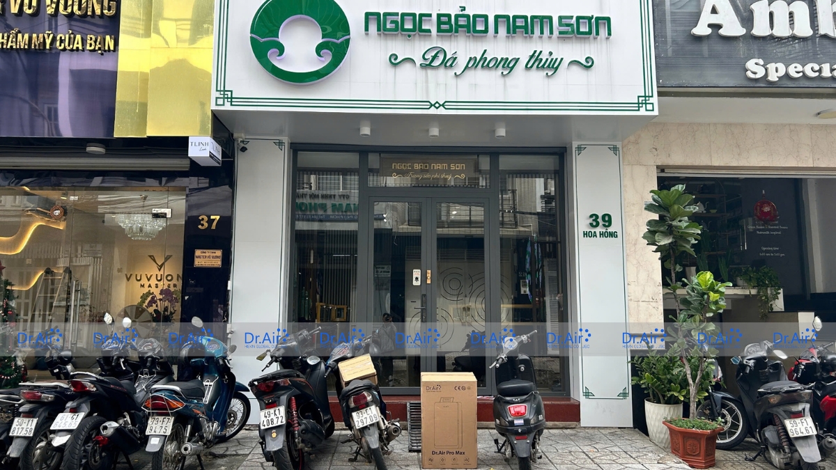 Cơ sở mua máy lọc không khí của Dr.Air phục vụ công việc kinh doanh