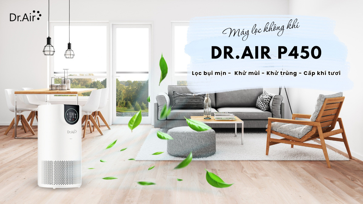 máy lọc không khí cho phòng 15-10m2