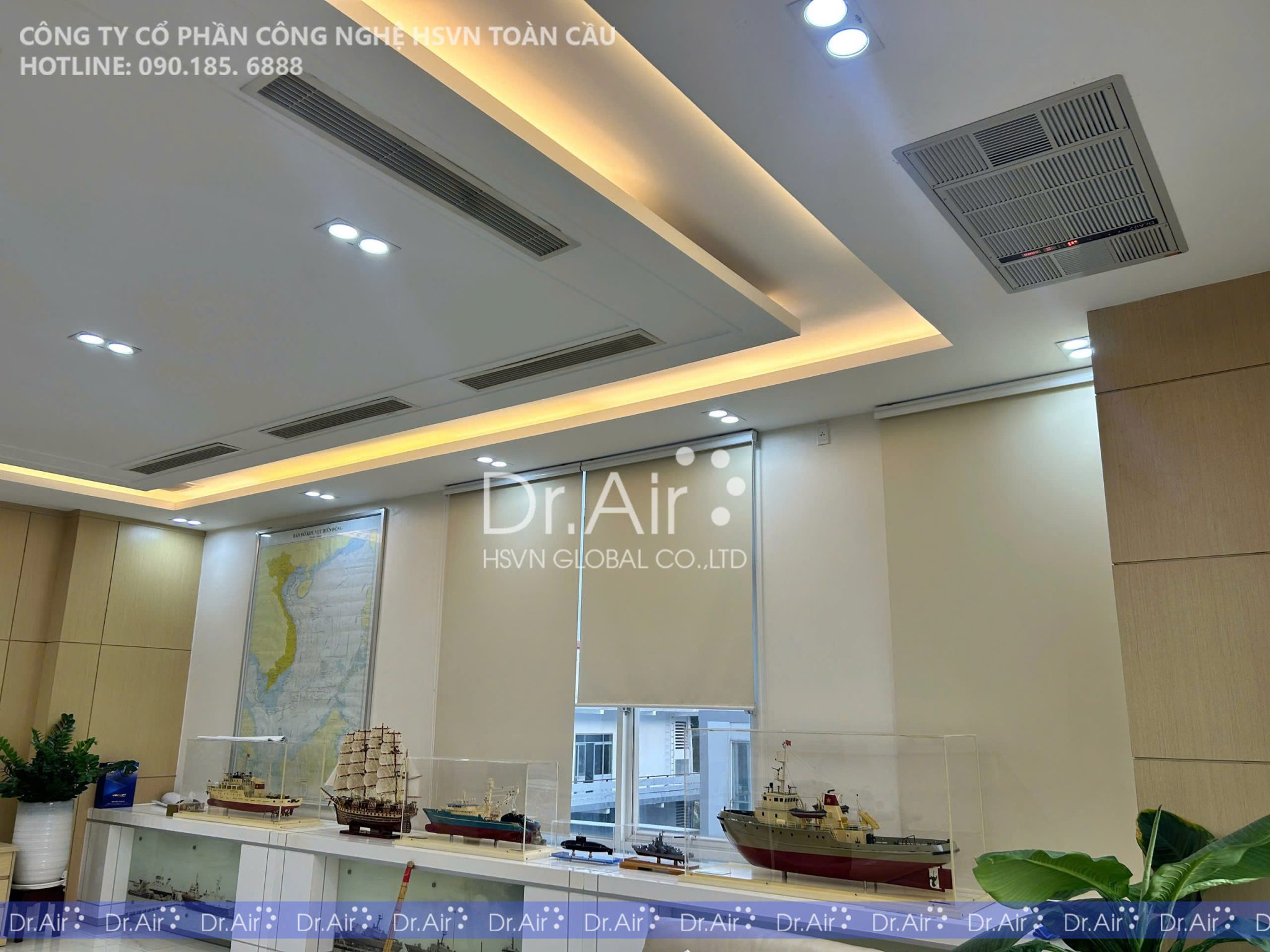máy lọc không khí âm trần