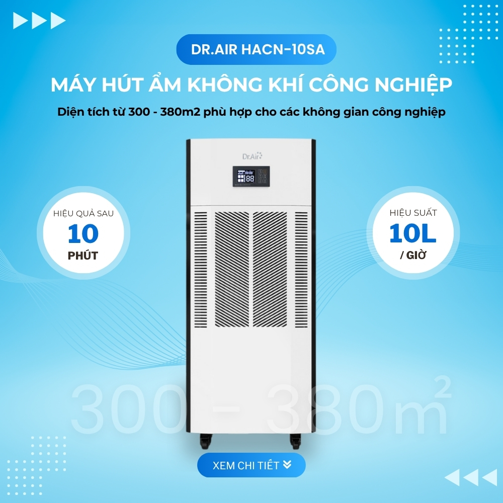 Máy hút ẩm công nghiệp Dr.Air HACN-10SA