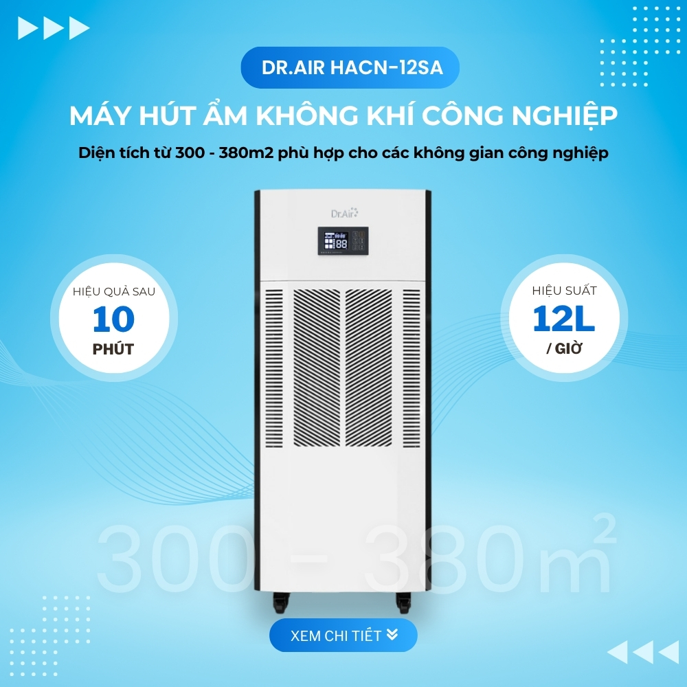 Máy hút ẩm công nghiệp Dr.Air HACN-12SA