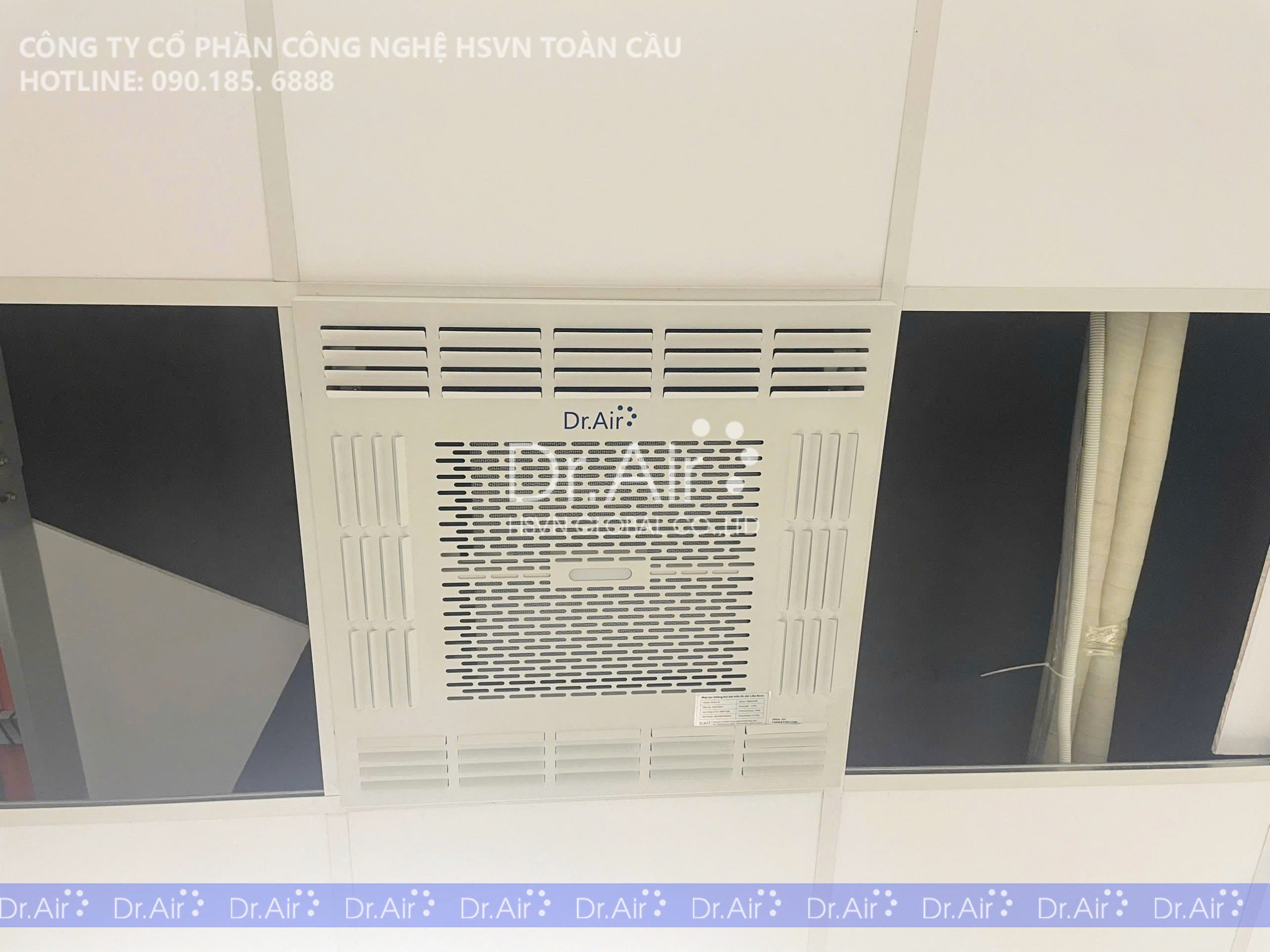 máy lọc không khí âm trần