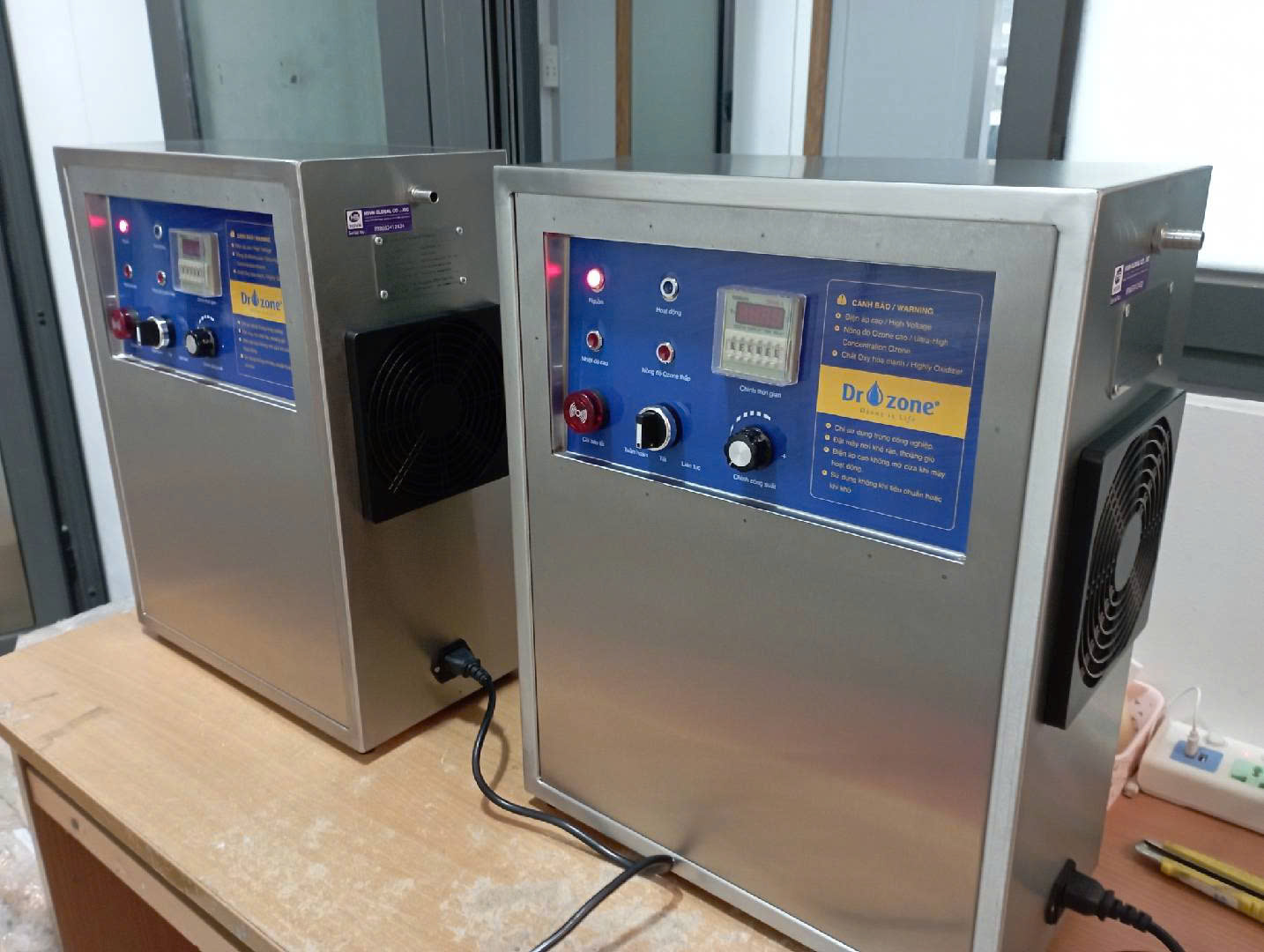 Máy ozone công nghiệp Dr.Ozone thuộc HSVN