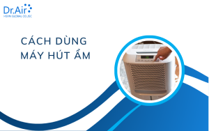 Cách dùng máy hút ẩm