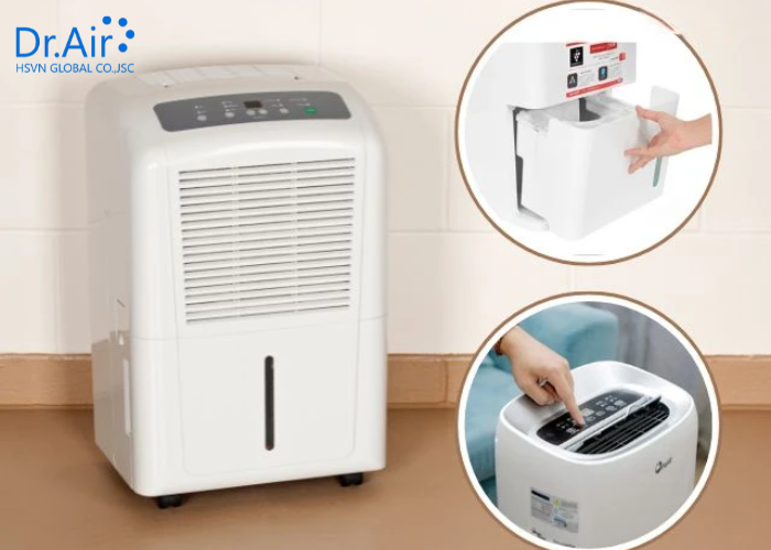 Phân loại theo cấu tạo máy hút ẩm
