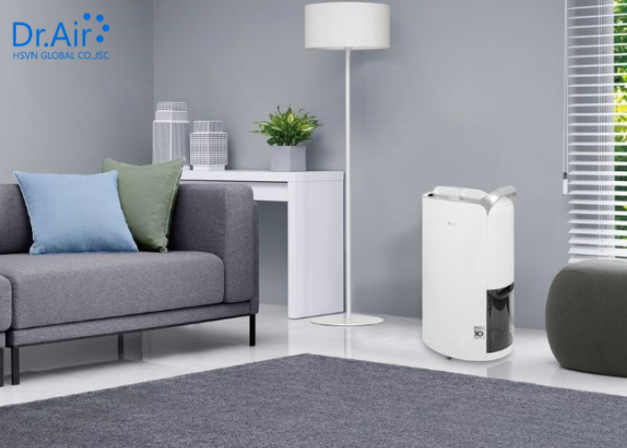 Cách chọn máy hút ẩm cho phòng khách thông minh