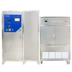 Máy Ozone công nghiệp cao cấp Dr.Ozone D-200 Pro bảng điều khiển PLC
