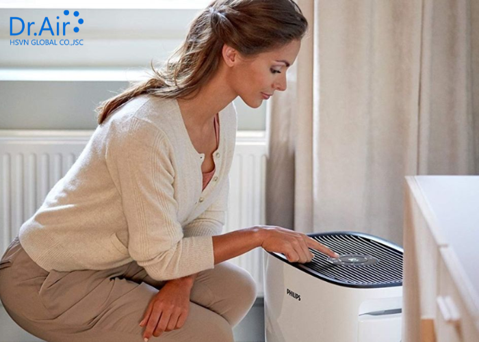 Chuẩn bị trước khi sử dụng máy hút ẩm