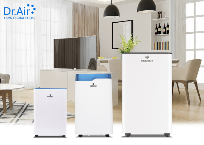 Máy hút ẩm đa năng – Hiện đại, thông minh và tiết kiệm không gian