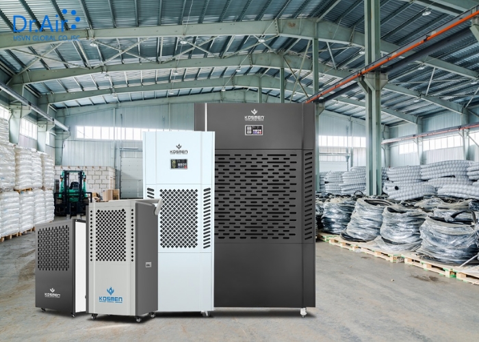 Các Loại Máy Hút Ẩm Công Nghiệp Phổ Biến