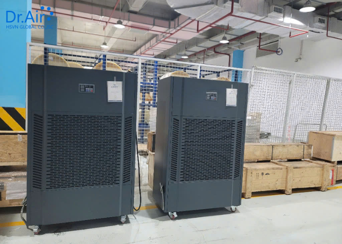 Các loại công suất máy hút ẩm công nghiệp phổ biến