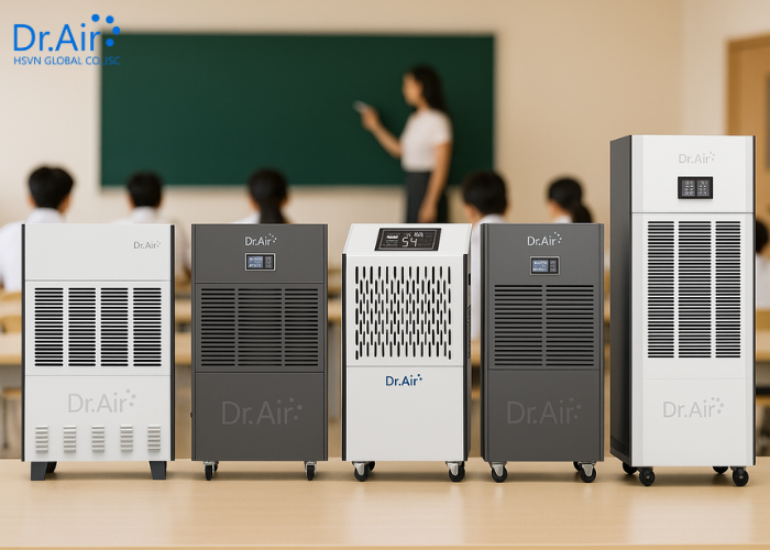 Dr.Air- Đơn vị cung cấp máy hút ẩm công nghiệp tốt, giá rẻ tại Hà Nội