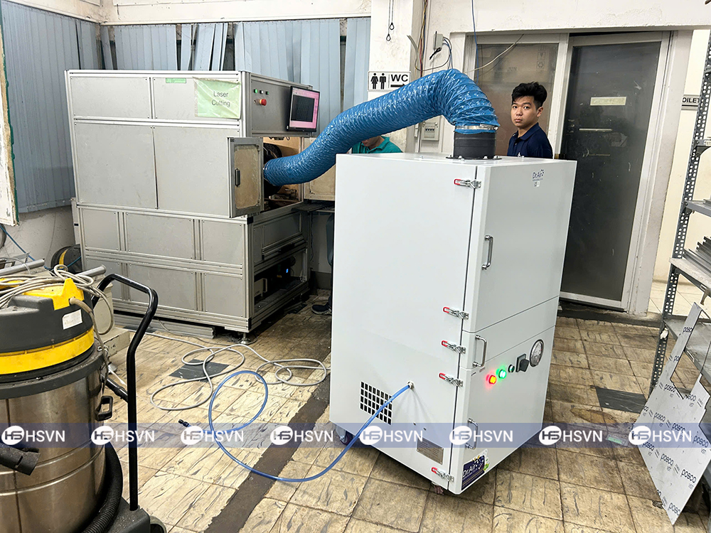 hút lọc khói