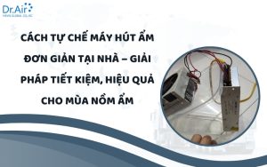Cách tự chế máy hút ẩm đơn giản