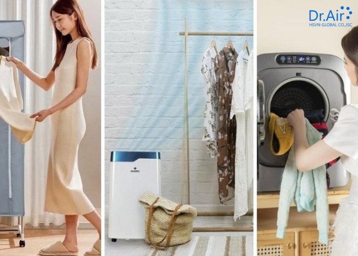 Các giải pháp chống mốc quần áo mùa mưa từ khâu giặt giũ