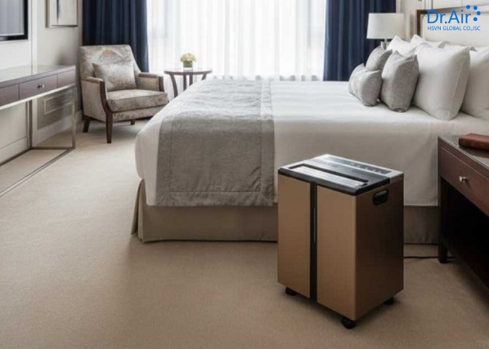 Các vị trí cần lắp đặt máy hút ẩm cho khách sạn/resort