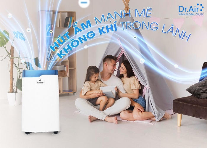 Cách sử dụng máy hút ẩm cho phòng em bé an toàn, hiệu quả