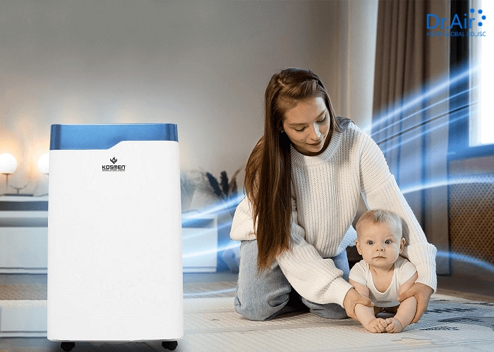 Tại sao phòng em bé cần sử dụng máy hút ẩm?
