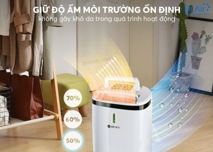 Chỉ số độ ẩm “vàng” để vừa sạch nhà, vừa đẹp da