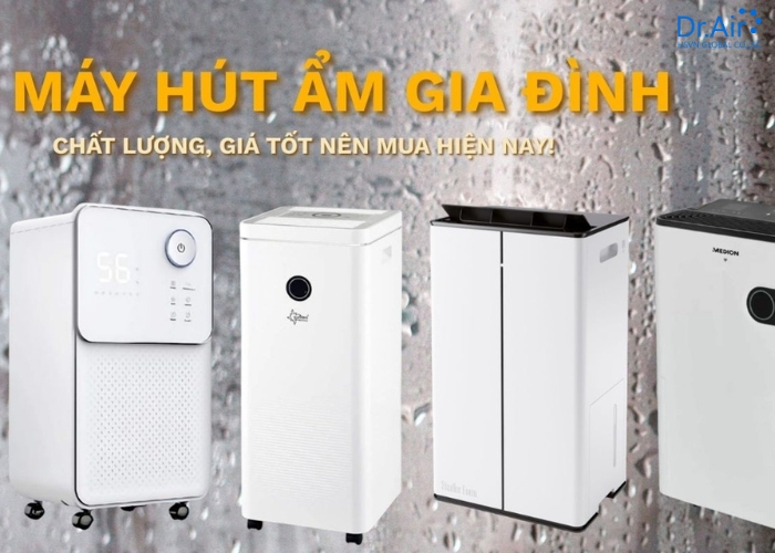 Top 7+ Máy hút ẩm điều khiển bằng giọng nói đáng mua nhất 2026