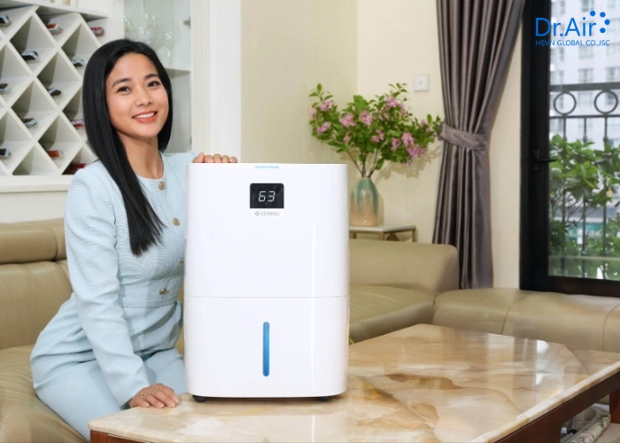 Lưu ý khi chọn mua máy hút ẩm cho người có cơ địa nhạy cảm