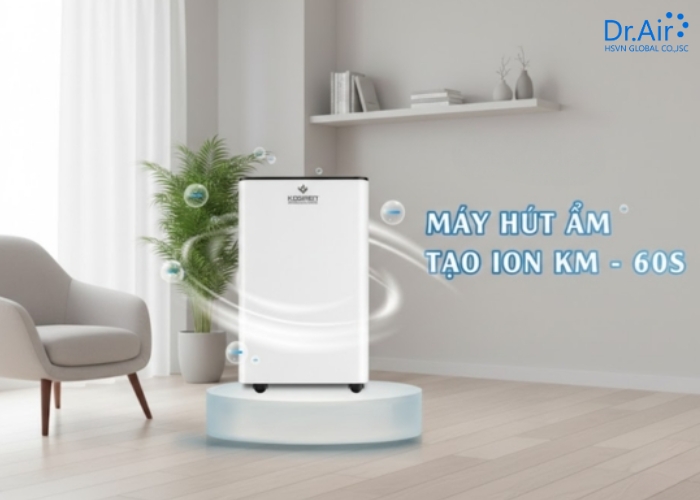 Kinh nghiệm chọn mua máy hút ẩm tạo ion âm bền, tốt