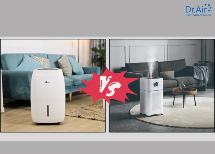 So sánh: Máy hút ẩm tạo Ion âm vs Máy hút ẩm có màng lọc HEPA