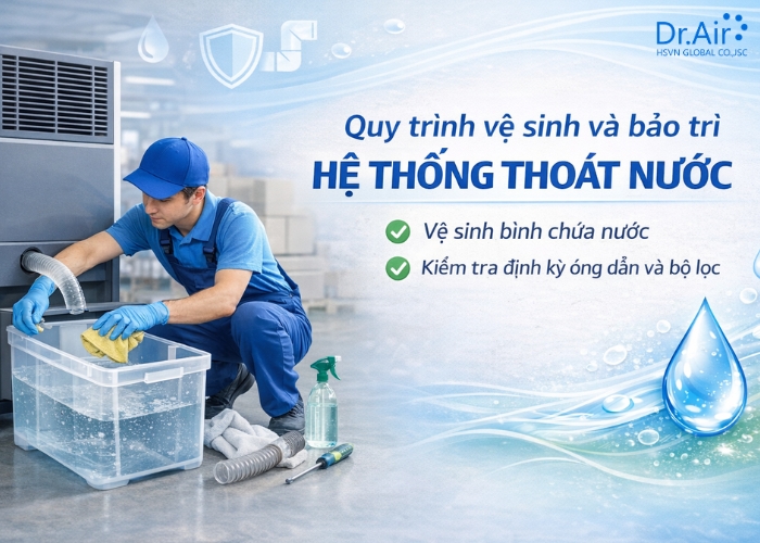 Phân loại hệ thống thoát nước tự động phổ biến