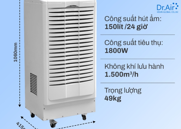 Review 5 thương hiệu máy hút ẩm công nghiệp “Đáng đồng tiền bát gạo” 2026