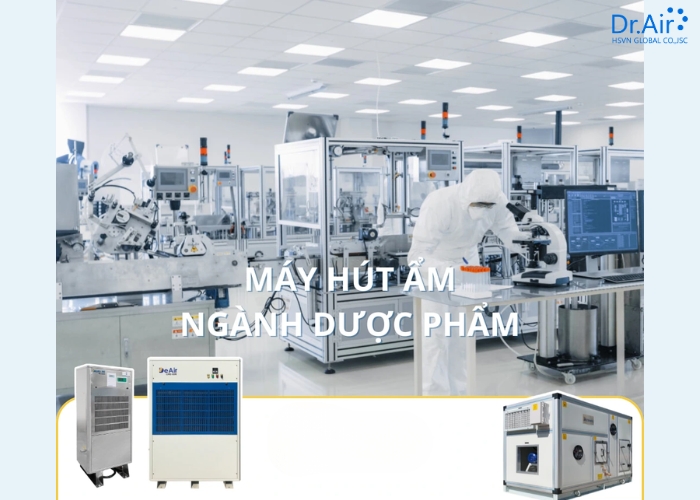 Các loại máy hút ẩm sấy dược liệu phổ biến hiện nay