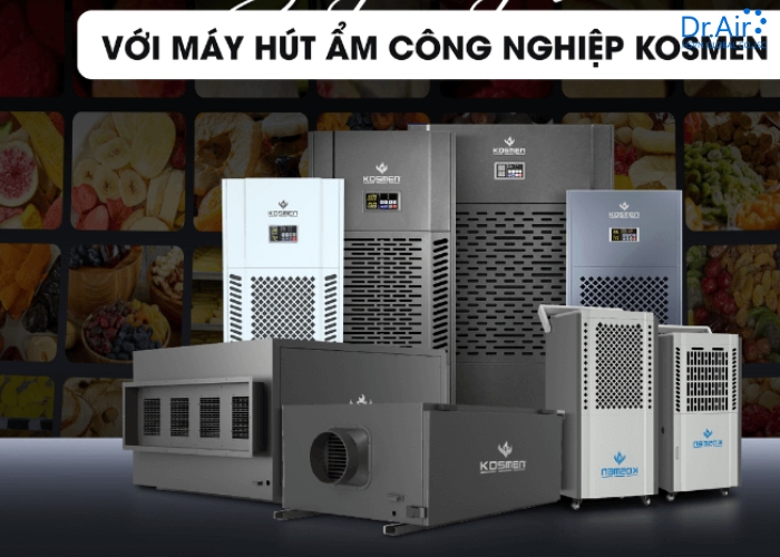 Top thương hiệu máy hút ẩm sấy dược liệu uy tín 2026