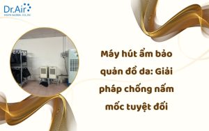 Máy hút ẩm bảo quản đồ da