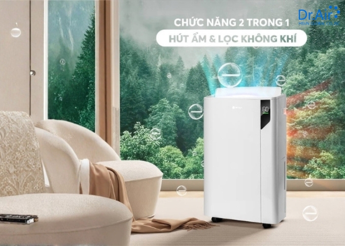Có nên mua máy lọc không khí có chức năng hút ẩm (2 trong 1) không?