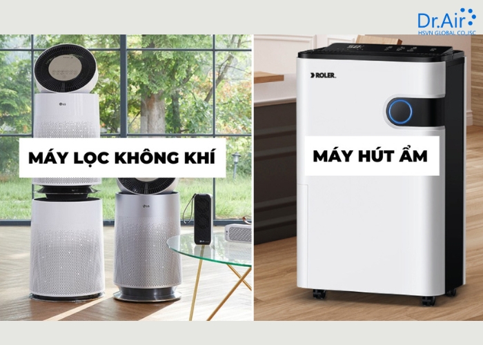 Tìm hiểu về máy hút ẩm và máy lọc không khí