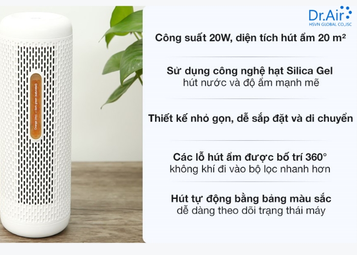 Máy hút ẩm mini là gì? Cơ chế hoạt động