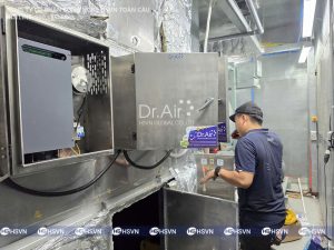 xử lý khí thải bếp