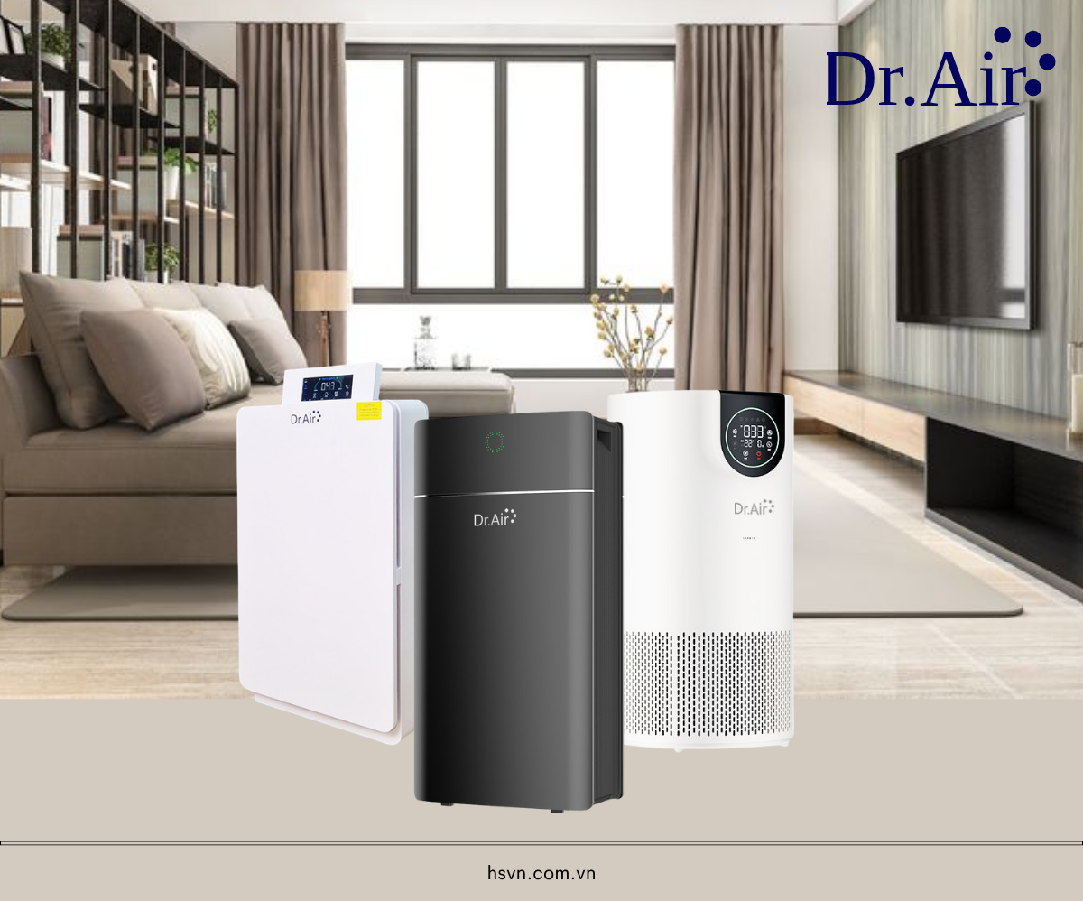 máy lọc không khí dân dụng Dr.Air