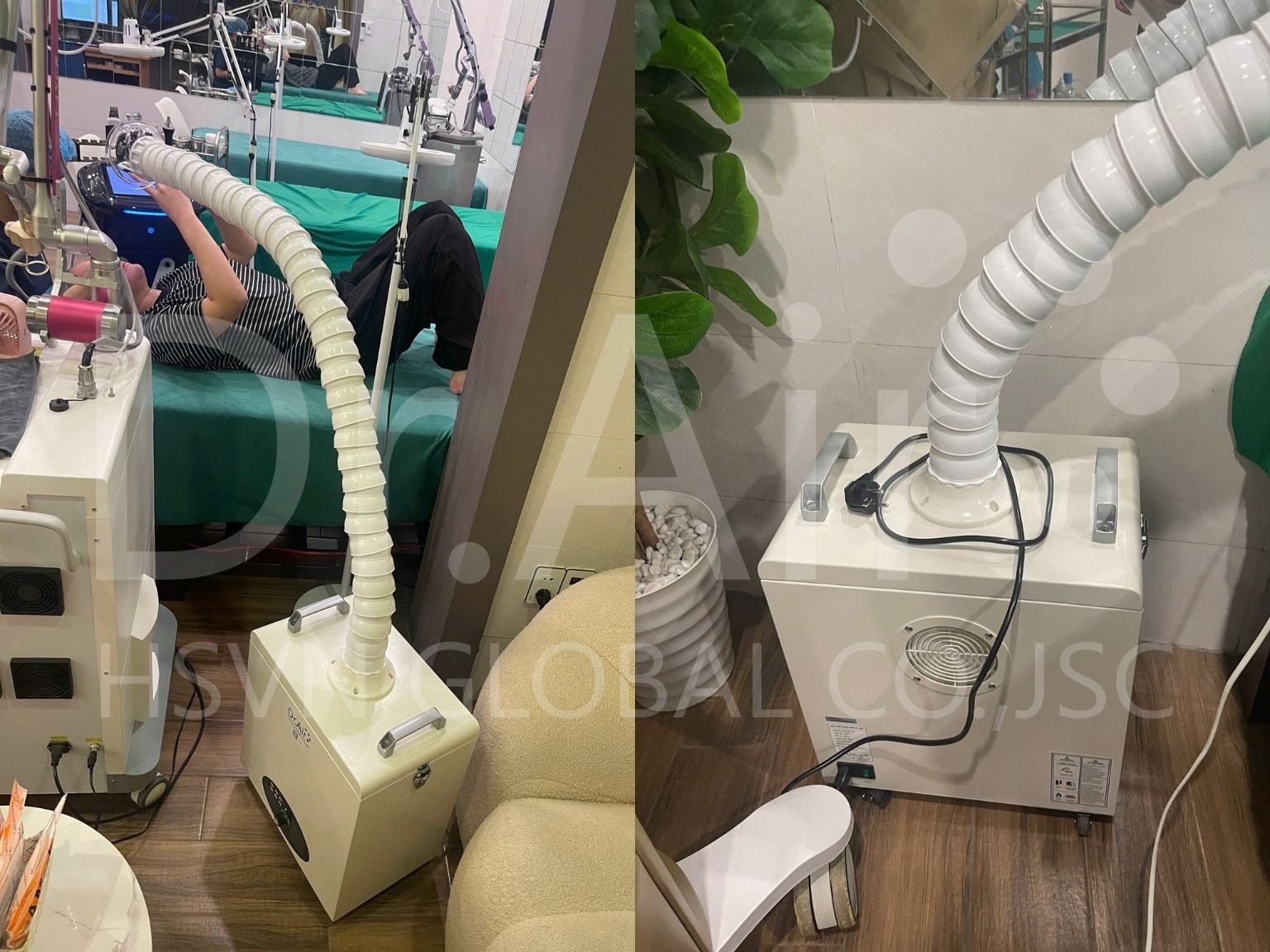 Dự án 01 máy hút khói hàn Dr.Air KL101 cho phòng khám