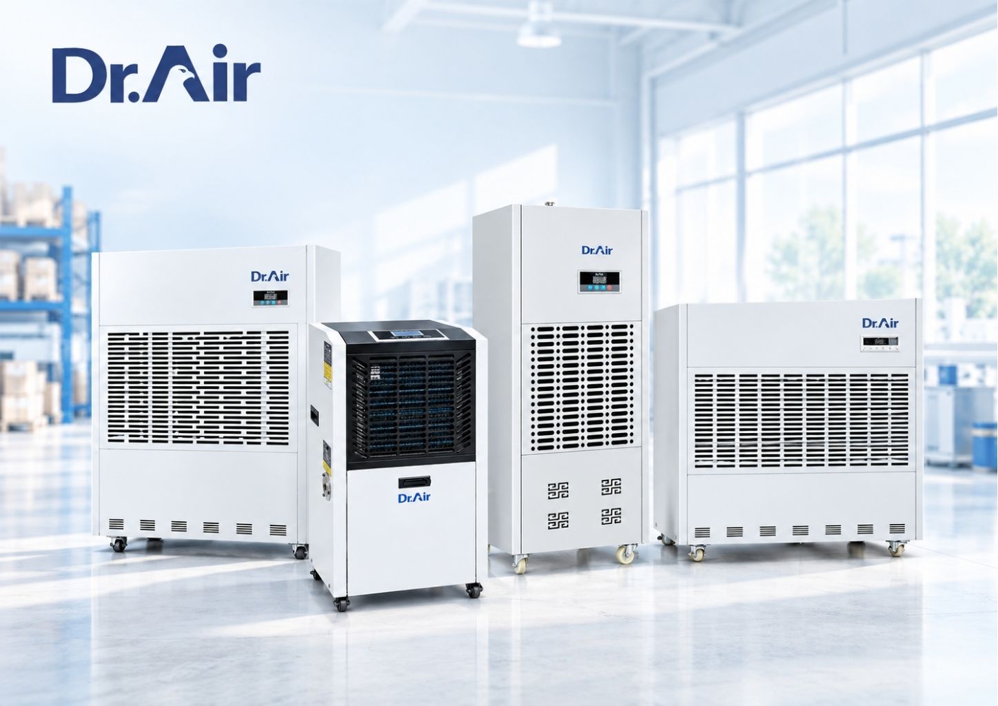 Máy hút ẩm không khí công nghiệp Dr.Air - Giải pháp tối ưu chi phí vận hành