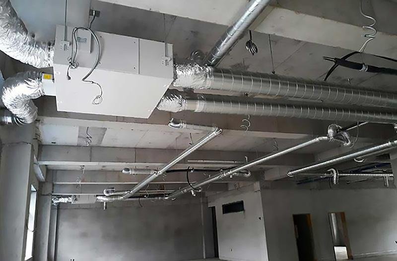Lắp đặt hệ thống cấp khí tươi cho tòa nhà